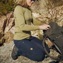 FJÄLLRÄVEN KAIPAK TROUSERS CURVED W Damen - Trekkinghose -Outdoor Bekleidung Geschäft 5637765592 z kaipak trousers curved w fjaellraeven 24