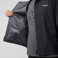 Rab DOWNPOUR ECO JACKET Herren - Regenjacke -Outdoor Bekleidung Geschäft 5637871700 q downpour eco jacket rab 24