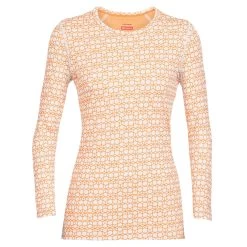 Icebreaker 250 VERTEX LS CREWE ALPINE GEO Damen - Funktionsshirt