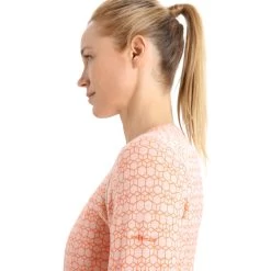 Icebreaker 250 VERTEX LS CREWE ALPINE GEO Damen - Funktionsshirt -Outdoor Bekleidung Geschäft 5637954464 e 250 vertex ls crewe alpine geo icebreaker 24