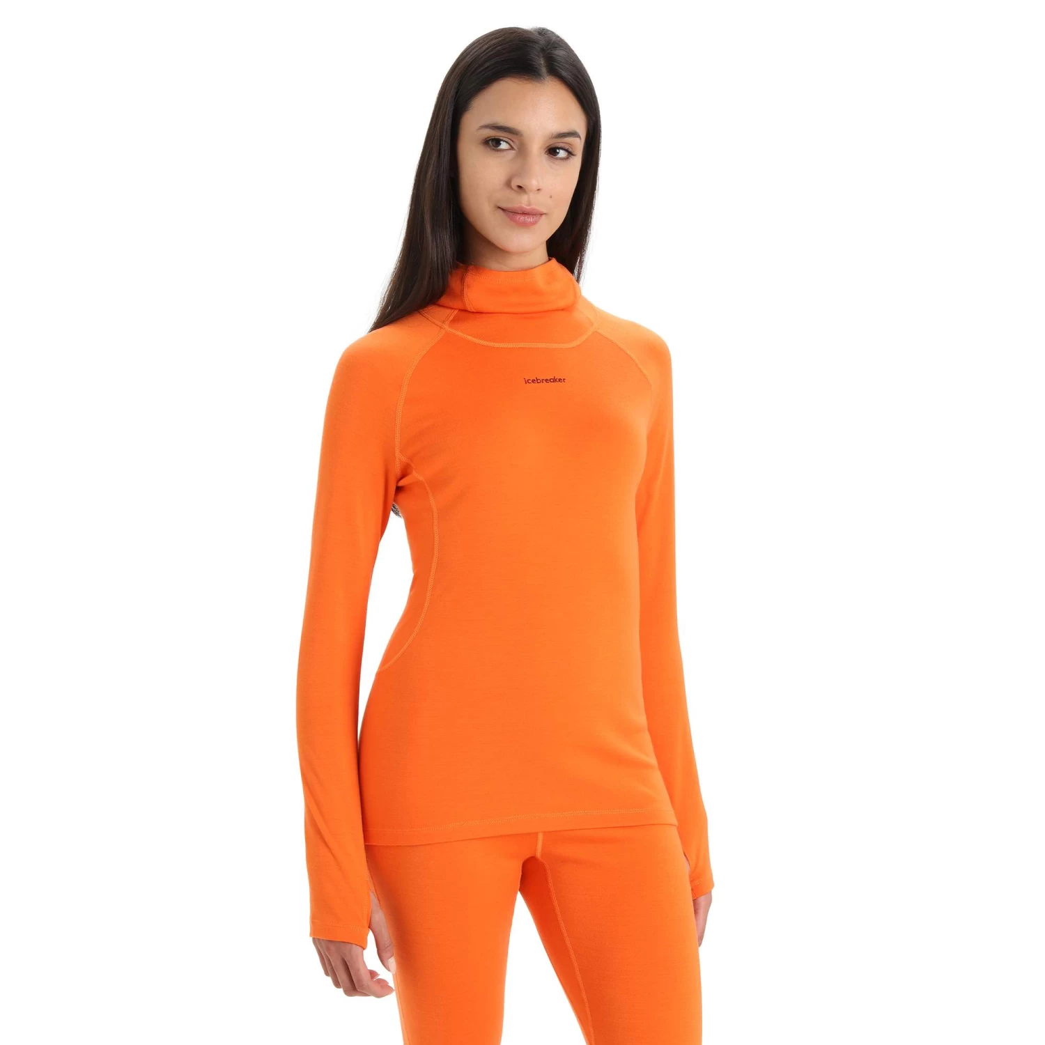 Icebreaker W MERINO LS ROLL NECK Damen - Funktionsshirt 4 Icebreaker W MERINO LS ROLL NECK Damen - Funktionsshirt – Bild 2