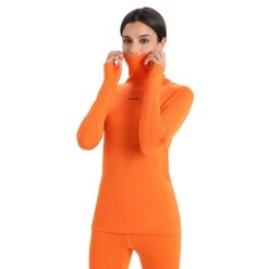 Icebreaker W MERINO LS ROLL NECK Damen - Funktionsshirt 11 Icebreaker W MERINO LS ROLL NECK Damen - Funktionsshirt -Outdoor Bekleidung Geschäft 5637954526 c merino ls roll neck icebreaker 24
