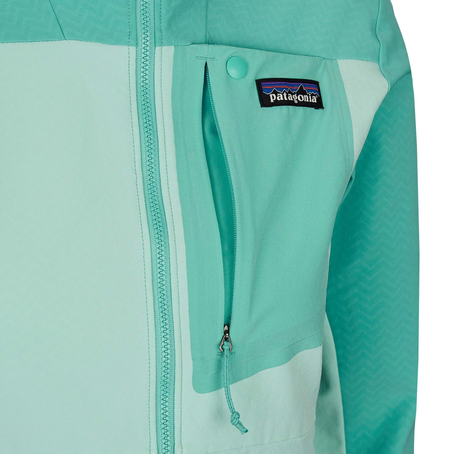 Patagonia W' S R1 CROSSSTRATA HOODY Damen - Softshelljacke – Bild 5