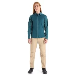 Icebreaker M HIKE LS TOP Herren - Outdoor Hemd -Outdoor Bekleidung Geschäft 5638009236 i m hike ls top icebreaker 24