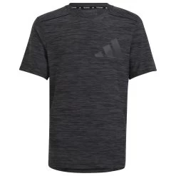 ADIDAS Kid's B Ti Heather Tee - Funktionsshirt -Outdoor Bekleidung Geschäft adidas kids b ti heather tee funktionsshirt 1
