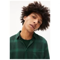 Armedangels Skovaa - Hemd -Outdoor Bekleidung Geschäft armedangels skovaa hemd detail 3