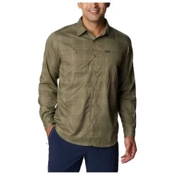 Columbia Silver Ridge Utility Lite Plaid L/S - Hemd -Outdoor Bekleidung Geschäft columbia silver ridge utility lite plaid l s hemd 1