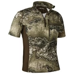 Deerhunter Excape Insulated T-Shirt With Zip-Neck - T-Shirt