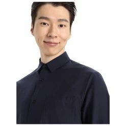 Icebreaker Berlin L/S Shirt - Hemd -Outdoor Bekleidung Geschäft icebreaker berlin l s shirt hemd detail 5