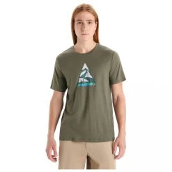 Icebreaker Tech Lite II S/S Tee Camping Grounds - Merinoshirt -Outdoor Bekleidung Geschäft icebreaker tech lite ii s s tee camping grounds merinoshirt detail 3