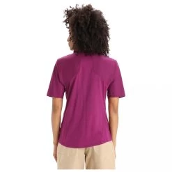 Icebreaker Women's Hike S/S Top - Polo-Shirt 11 Icebreaker Women's Hike S/S Top - Polo-Shirt -Outdoor Bekleidung Geschäft icebreaker womens hike s s top polo shirt detail 4