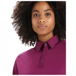 Icebreaker Women's Hike S/S Top - Polo-Shirt 12 Icebreaker Women's Hike S/S Top - Polo-Shirt -Outdoor Bekleidung Geschäft icebreaker womens hike s s top polo shirt detail 5