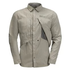 Jack Wolfskin Diskovera L/S Shirt - Hemd -Outdoor Bekleidung Geschäft jack wolfskin diskovera l s shirt hemd detail 5
