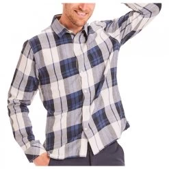 KnowledgeCotton Apparel Elder Fine Twill Checked Shirt - Hemd -Outdoor Bekleidung Geschäft knowledgecotton apparel elder fine twill checked shirt hemd 1