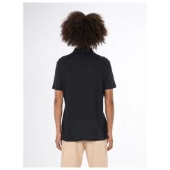 KnowledgeCotton Apparel Linen Polo - Polo-Shirt -Outdoor Bekleidung Geschäft knowledgecotton apparel linen polo polo shirt detail 4