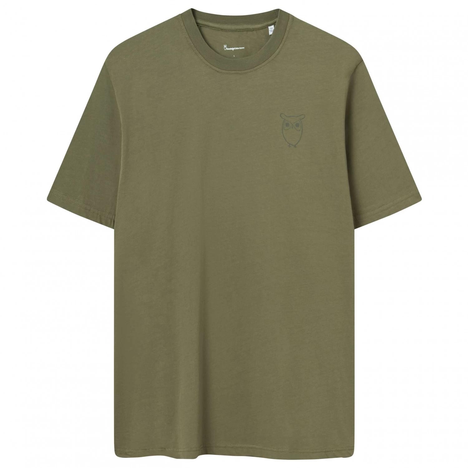 KnowledgeCotton Apparel Regular Owl Chest Print T-Shirt - T-Shirt 8 KnowledgeCotton Apparel Regular Owl Chest Print T-Shirt - T-Shirt – Bild 6