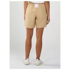 KnowledgeCotton Apparel Women's Cotton-Linen Blend Shorts - T-Shirt -Outdoor Bekleidung Geschäft knowledgecotton apparel womens cotton linen blend shorts t shirt detail 4