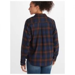 Marmot Women's Fairfax Midweight Flannel - Hemd -Outdoor Bekleidung Geschäft marmot womens fairfax midweight flannel hemd detail 2