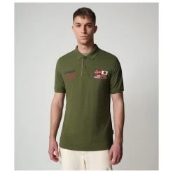 Napapijri Eula - Polo-Shirt -Outdoor Bekleidung Geschäft napapijri eula polo shirt detail 3