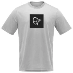 Norrøna /29 Cotton Square Viking T-Shirt - T-Shirt -Outdoor Bekleidung Geschäft norroena 29 cotton square viking t shirt t shirt 1