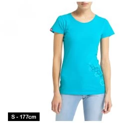 Ocun Women's Blooms T - T-Shirt -Outdoor Bekleidung Geschäft ocun womens blooms t t shirt detail 3