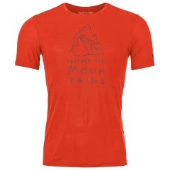 Ortovox 150 Cool Mountain Protector T-Shirt - Merinoshirt -Outdoor Bekleidung Geschäft ortovox 150 cool mountain protector t shirt merinoshirt 1