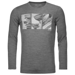 Ortovox 185 Merino Shape Pic L/S - Merinoshirt -Outdoor Bekleidung Geschäft ortovox 185 merino shape pic l s merinoshirt 1