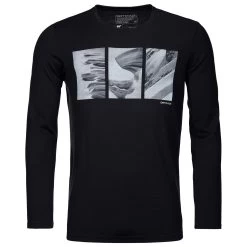 Ortovox 185 Merino Shape Pic L/S - Merinoshirt