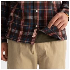 Revolution Checked Shirt In Cotton-Blend - Hemd -Outdoor Bekleidung Geschäft revolution checked shirt in cotton blend hemd detail 4