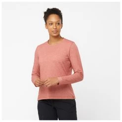 Salomon Women's Essential Tencel L/S Tee - Funktionsshirt -Outdoor Bekleidung Geschäft salomon womens essential tencel l s tee funktionsshirt detail 3