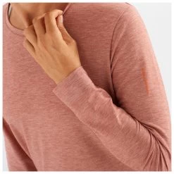 Salomon Women's Essential Tencel L/S Tee - Funktionsshirt -Outdoor Bekleidung Geschäft salomon womens essential tencel l s tee funktionsshirt detail 5