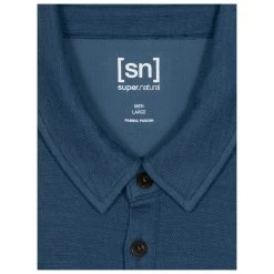 Super.natural Wenger Polo - Polo-Shirt -Outdoor Bekleidung Geschäft supernatural wenger polo polo shirt detail 3