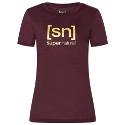 Super.natural Women's The Essential Logo Tee - Merinoshirt 9 Super.natural Women's The Essential Logo Tee - Merinoshirt -Outdoor Bekleidung Geschäft supernatural womens the essential logo tee merinoshirt 1